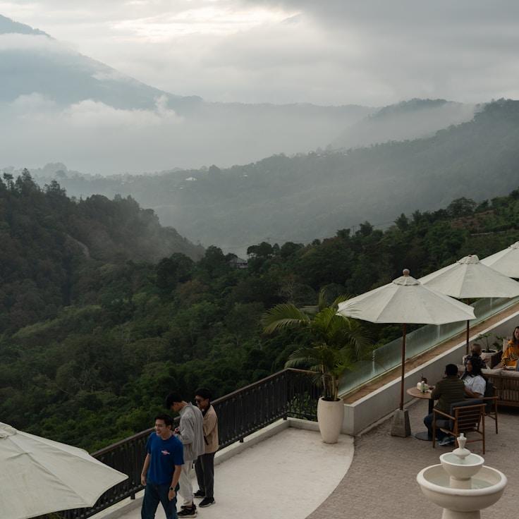 Kids playground area in Switzerland